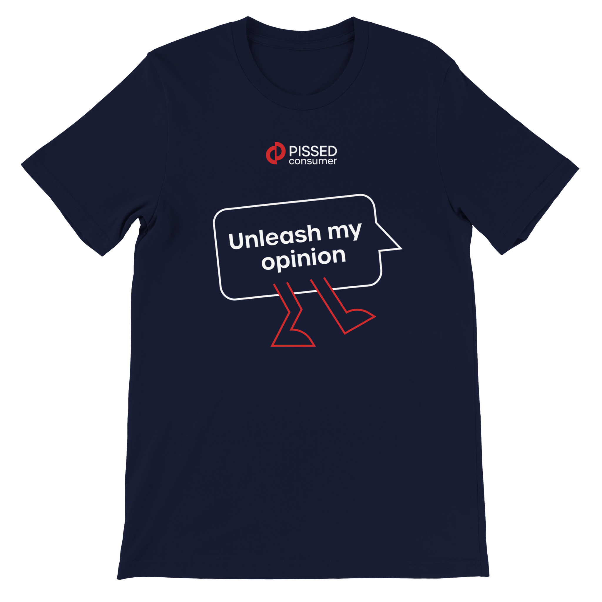 Unleash My Opinion Print T-Shirt- Image 5