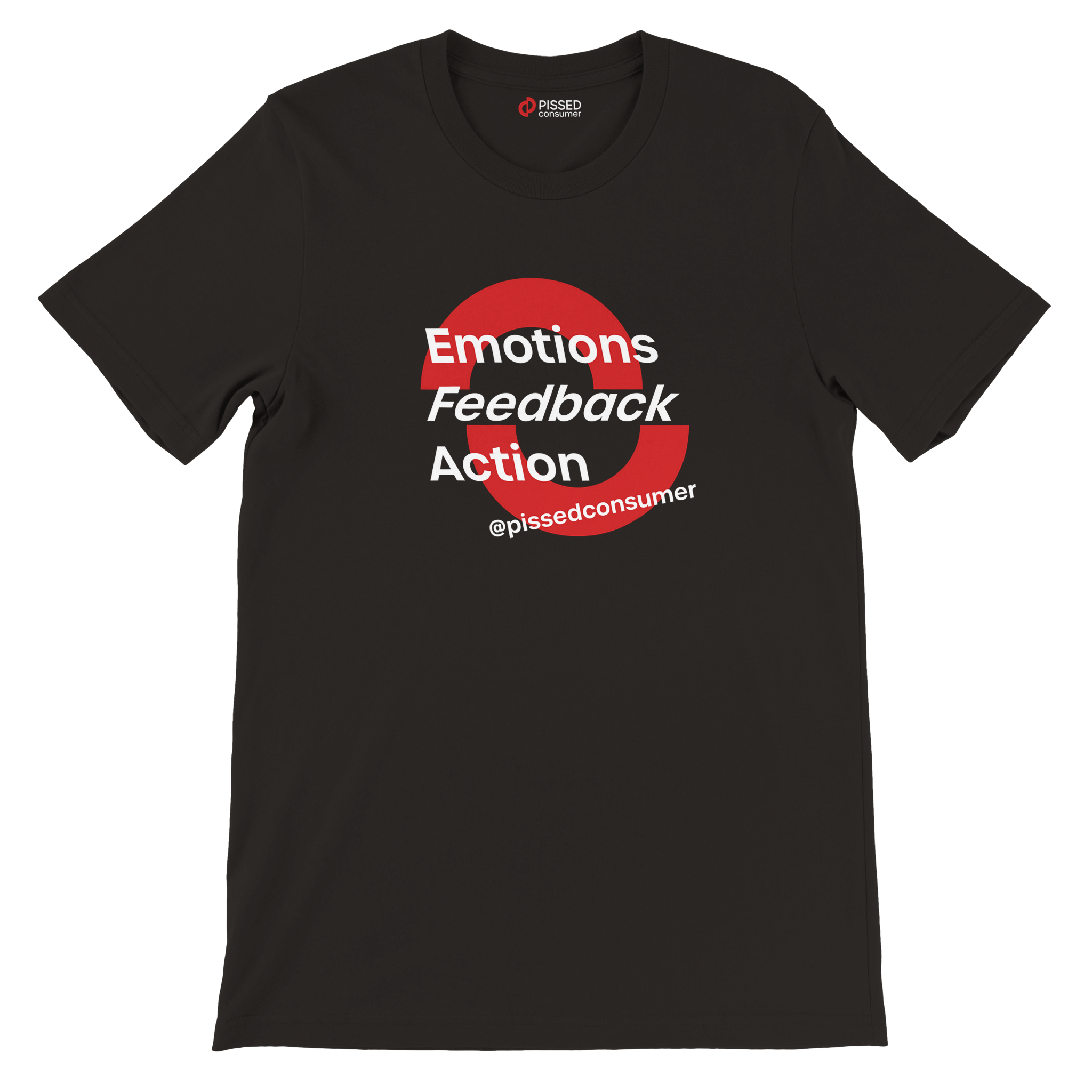 Emotions Feedback Action Print T-Shirt- Image 6