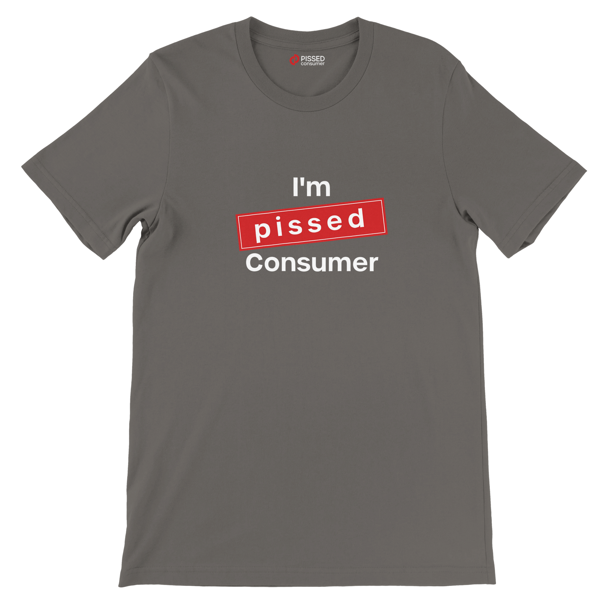 I`m Pissed Consumer Print T-Shirt- Image 