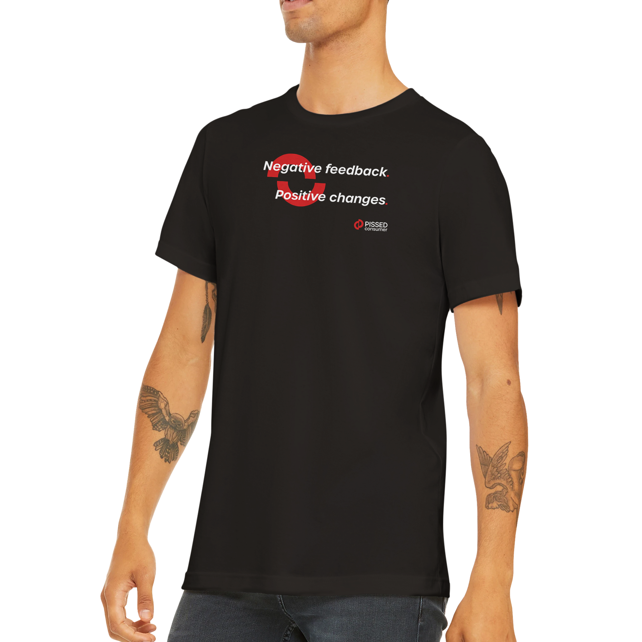 Positive Changes Print T-Shirt- Image 7