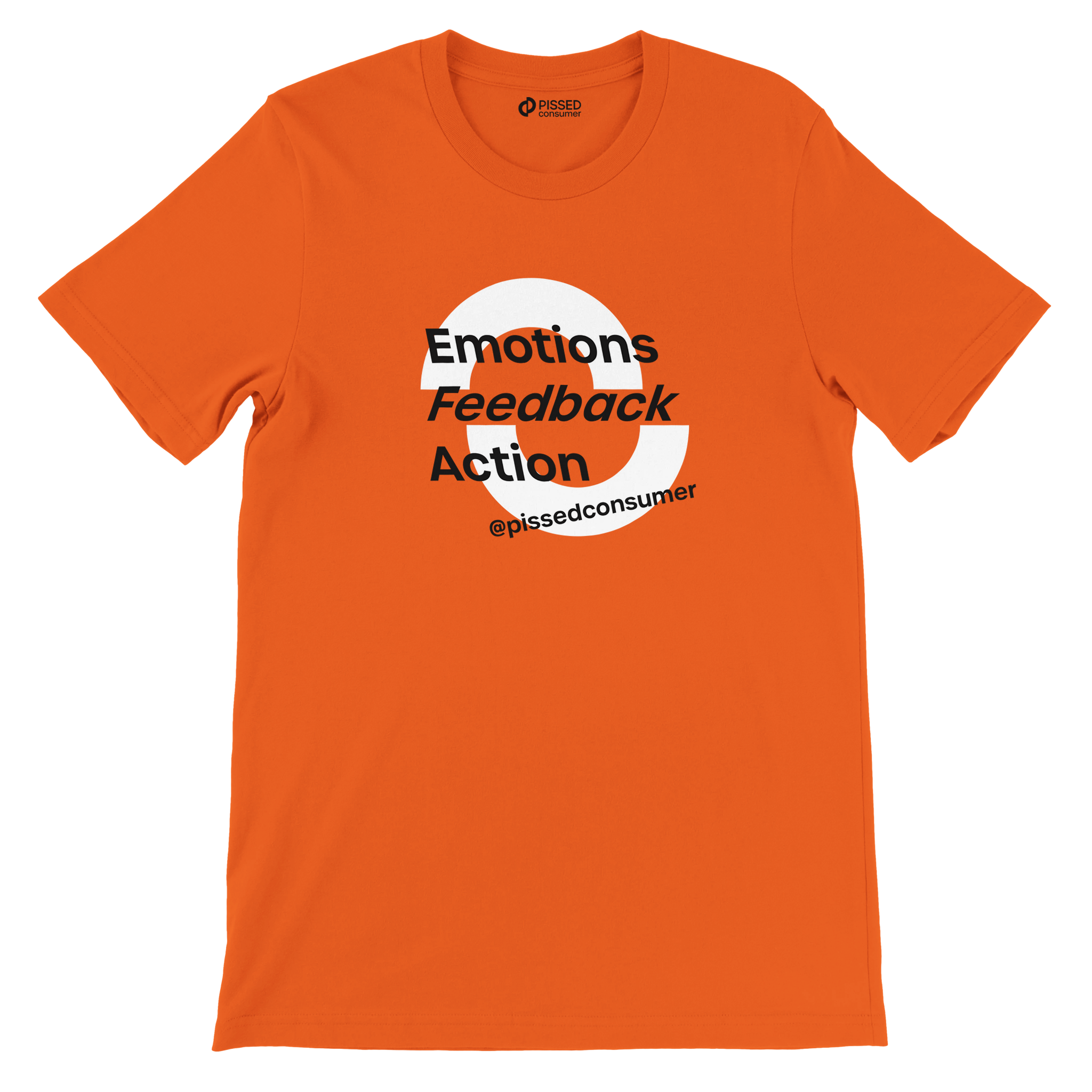 Emotions Feedback Action Print T-Shirt- Image 10