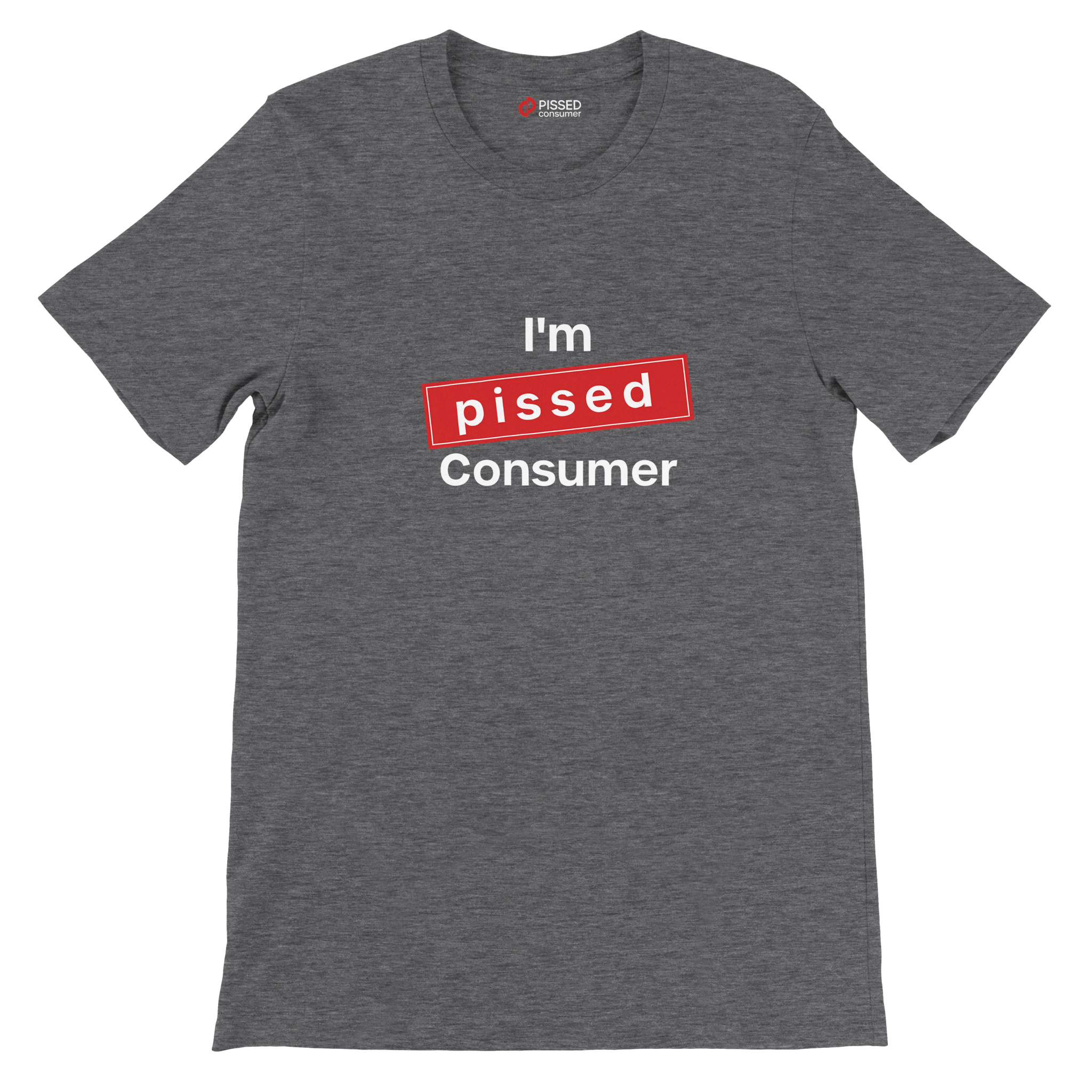 I`m Pissed Consumer Print T-Shirt- Image 