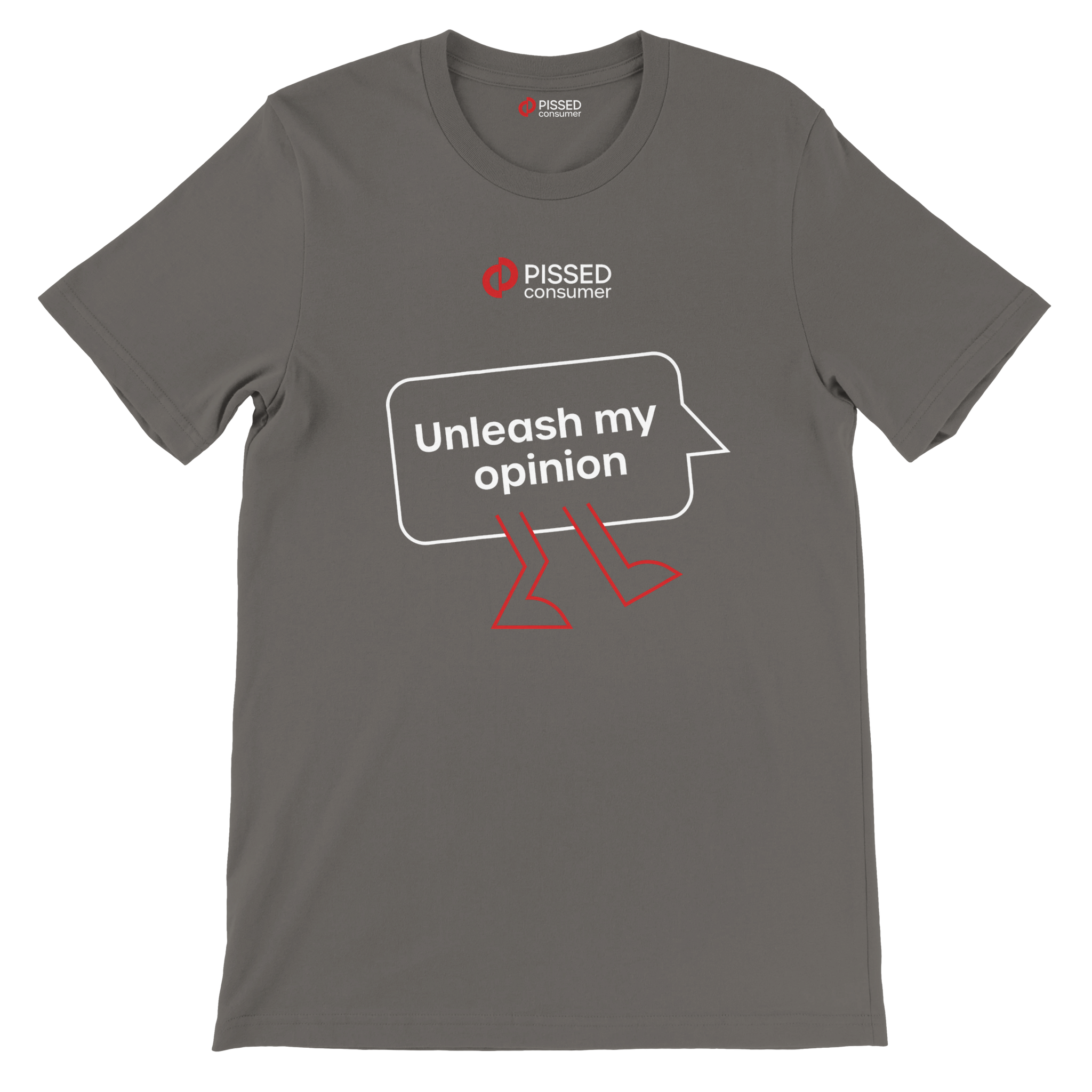 Unleash My Opinion Print T-Shirt- Image 7