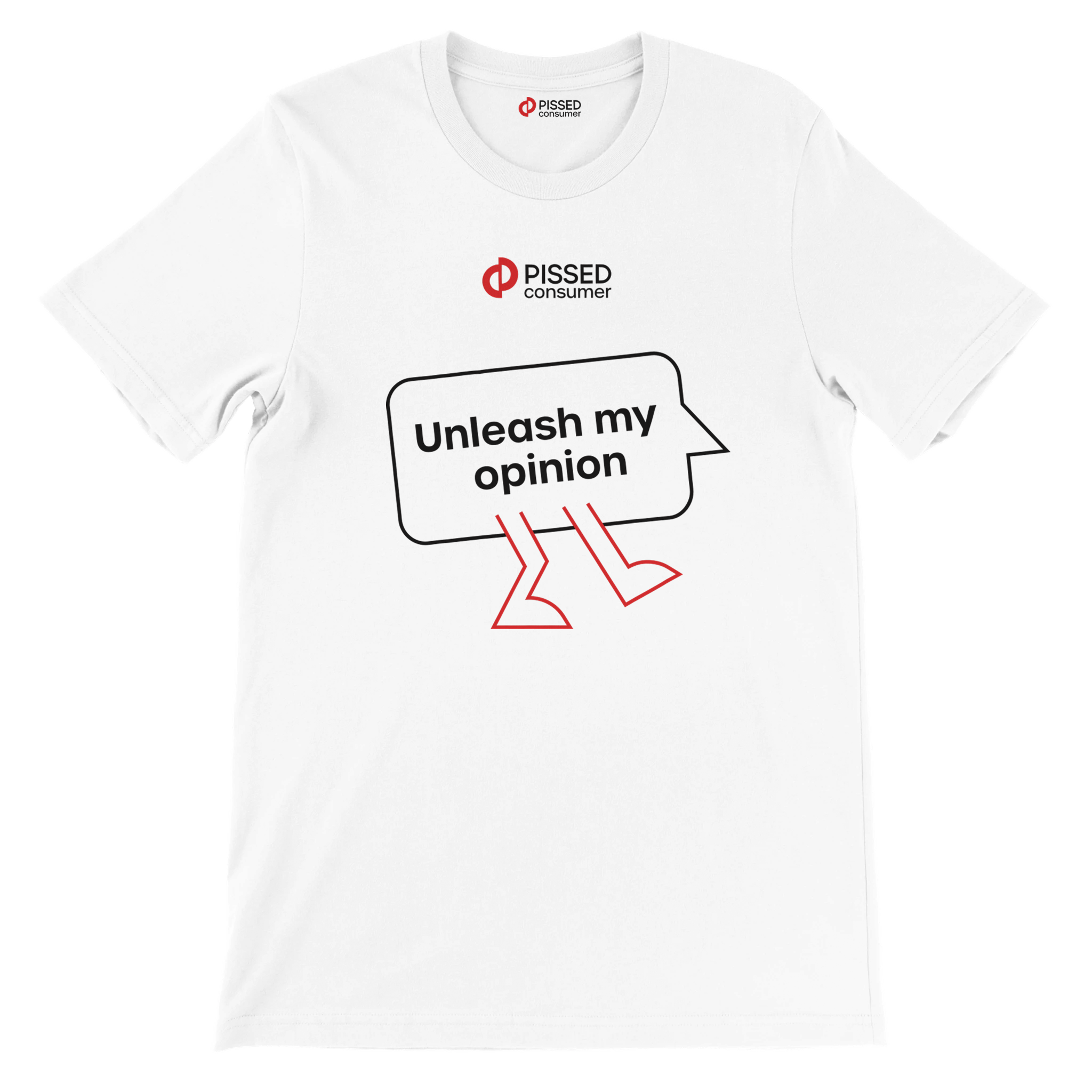 Unleash My Opinion Print T-Shirt- Image 2