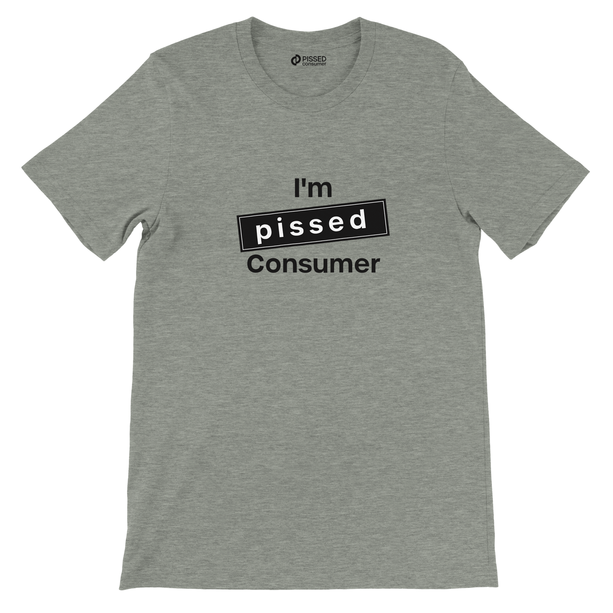 I`m Pissed Consumer Print T-Shirt- Image 