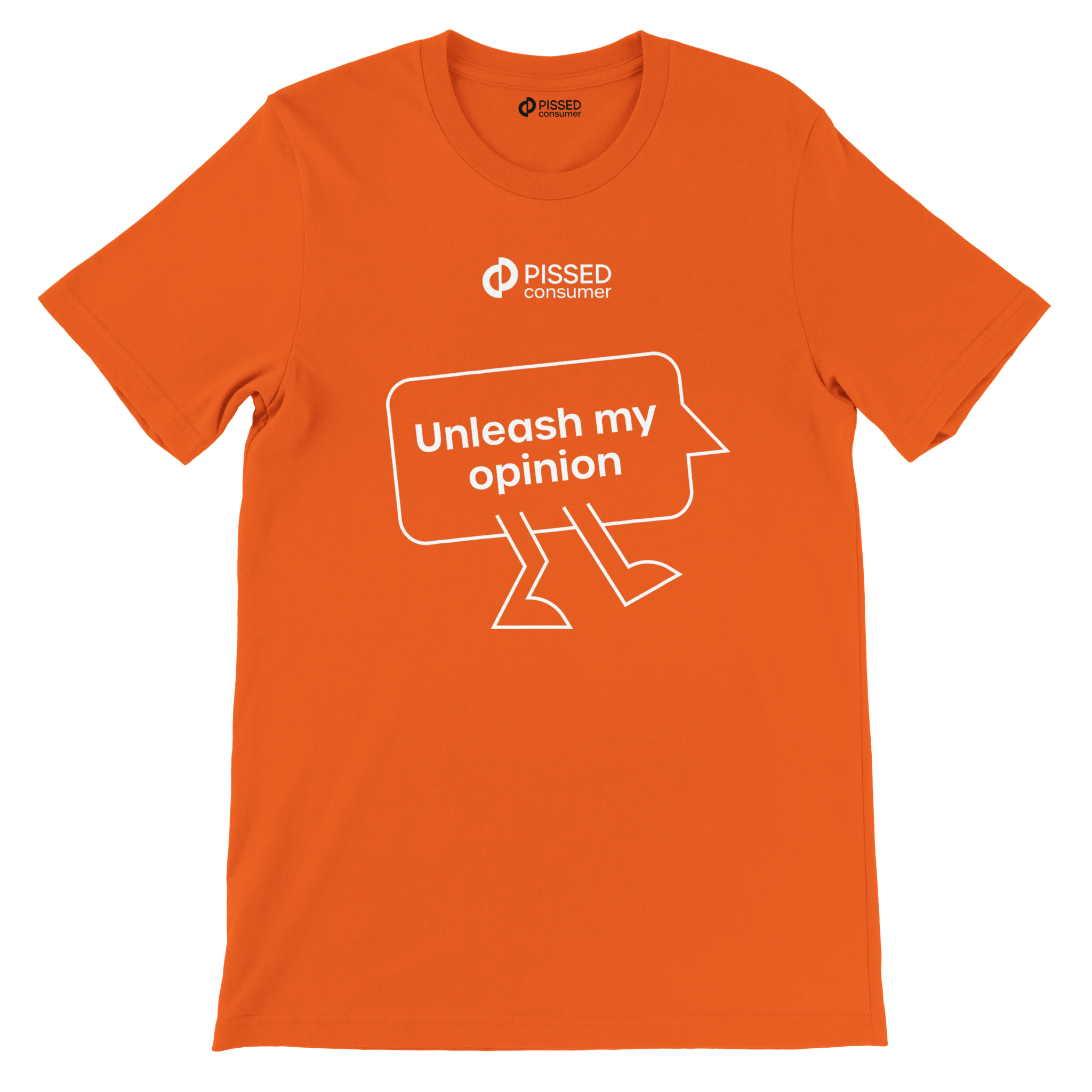 Unleash My Opinion Print T-Shirt- Image 4