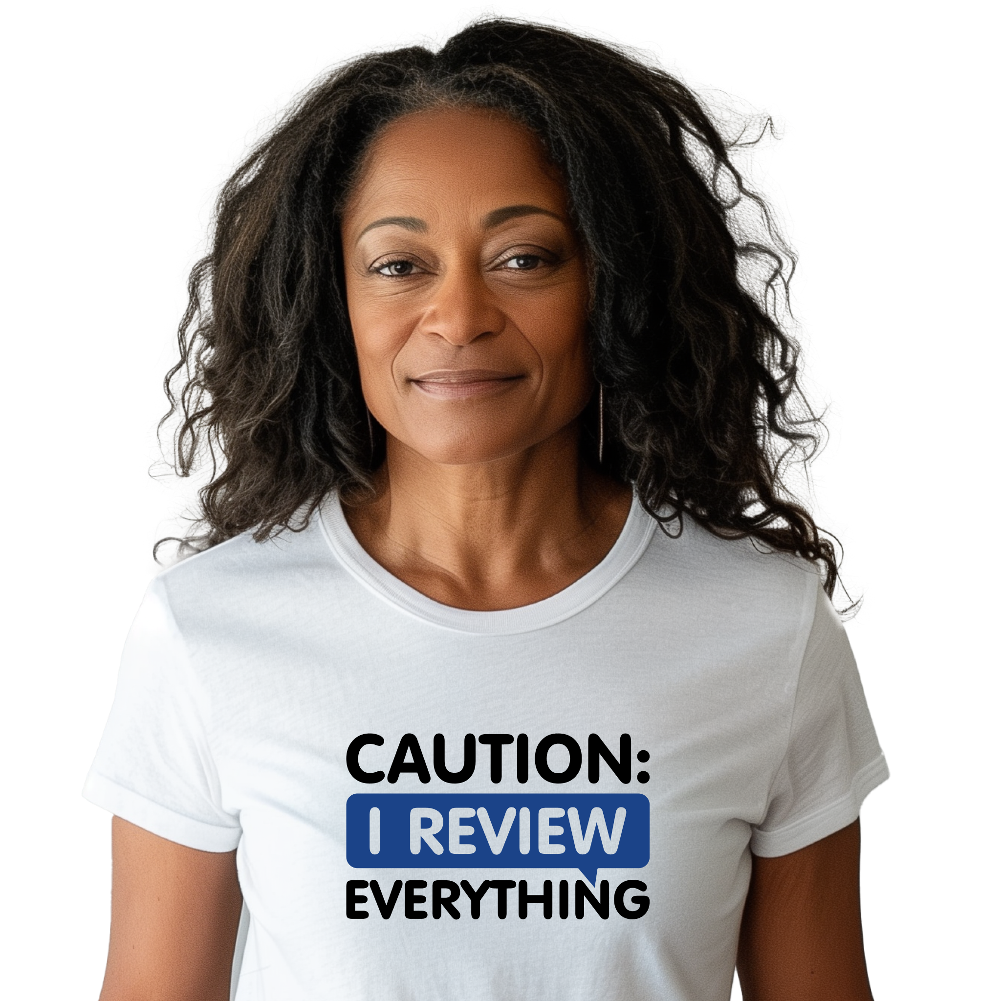 I Review Everything Print T-Shirt- Image 