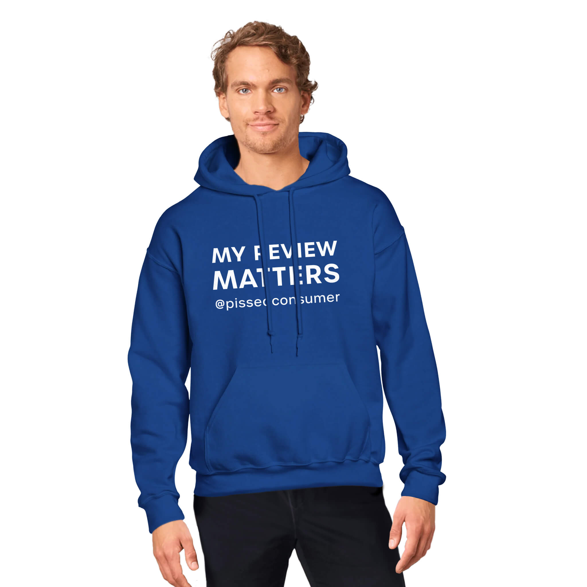 My Review Matters Print Pullover Hoodie- Image 1