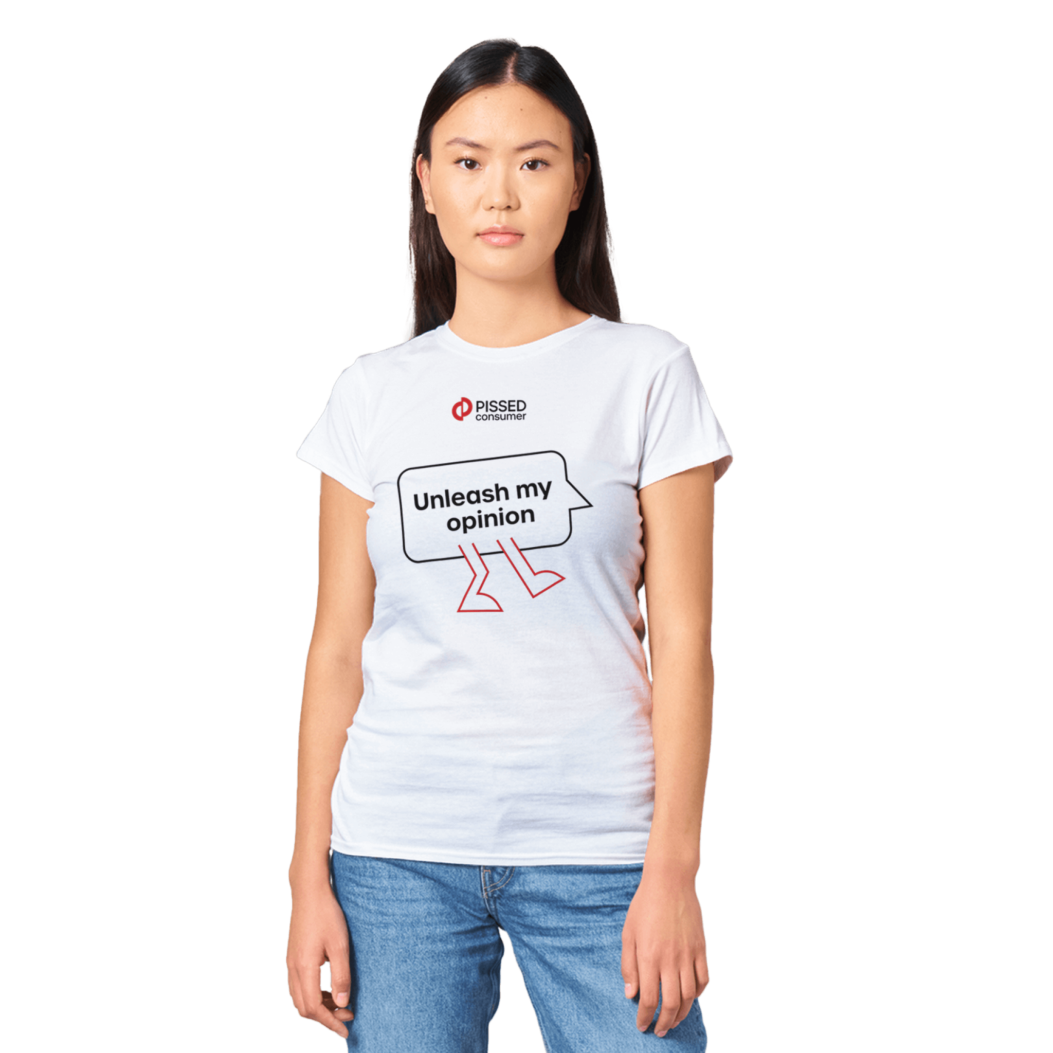 Unleash My Opinion Print T-Shirt- Image 1