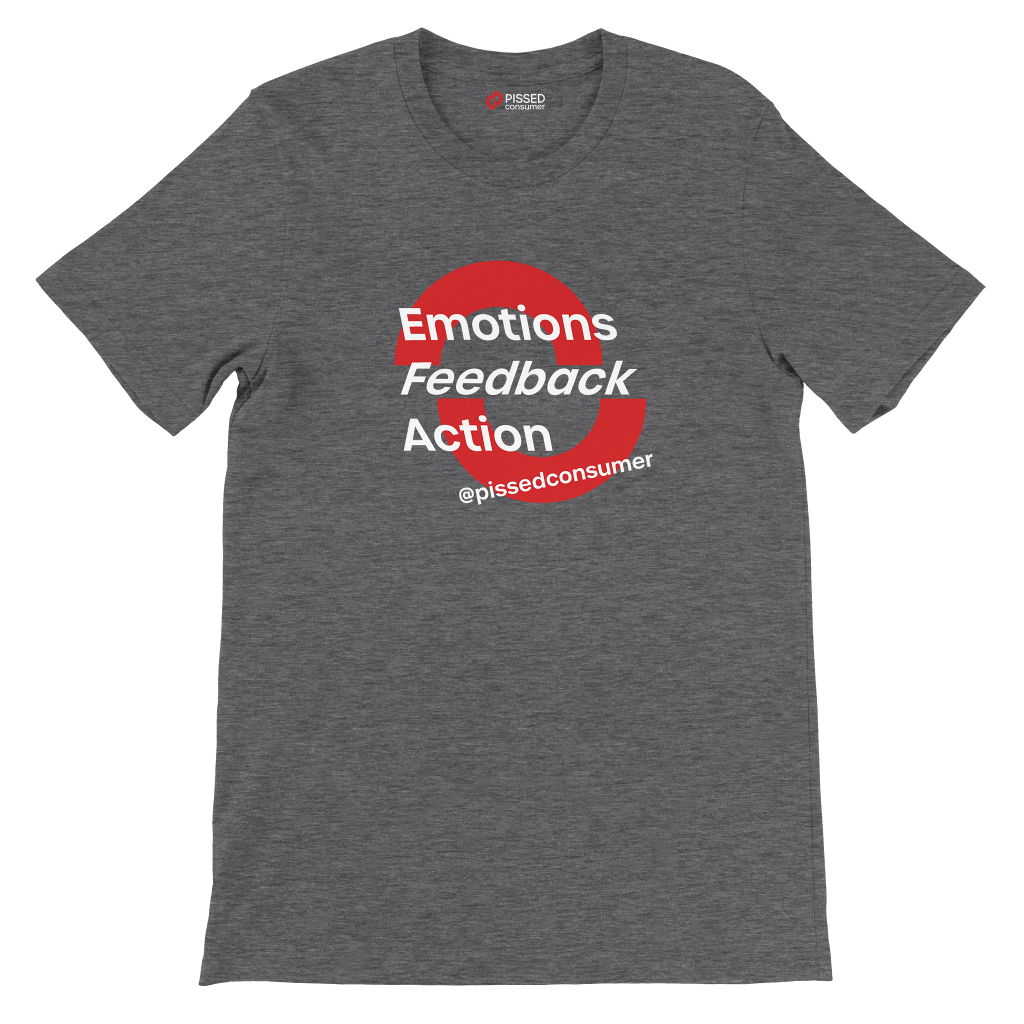 Emotions Feedback Action Print T-Shirt- Image 9