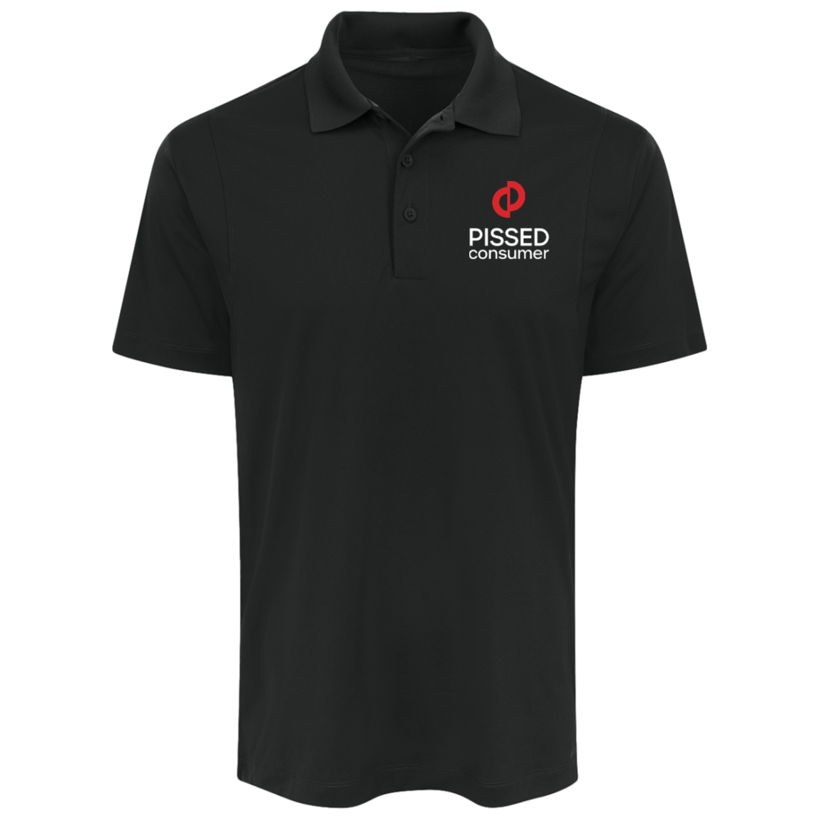 Pissed Consumer Print Unisex Polo Shirt- Image 8