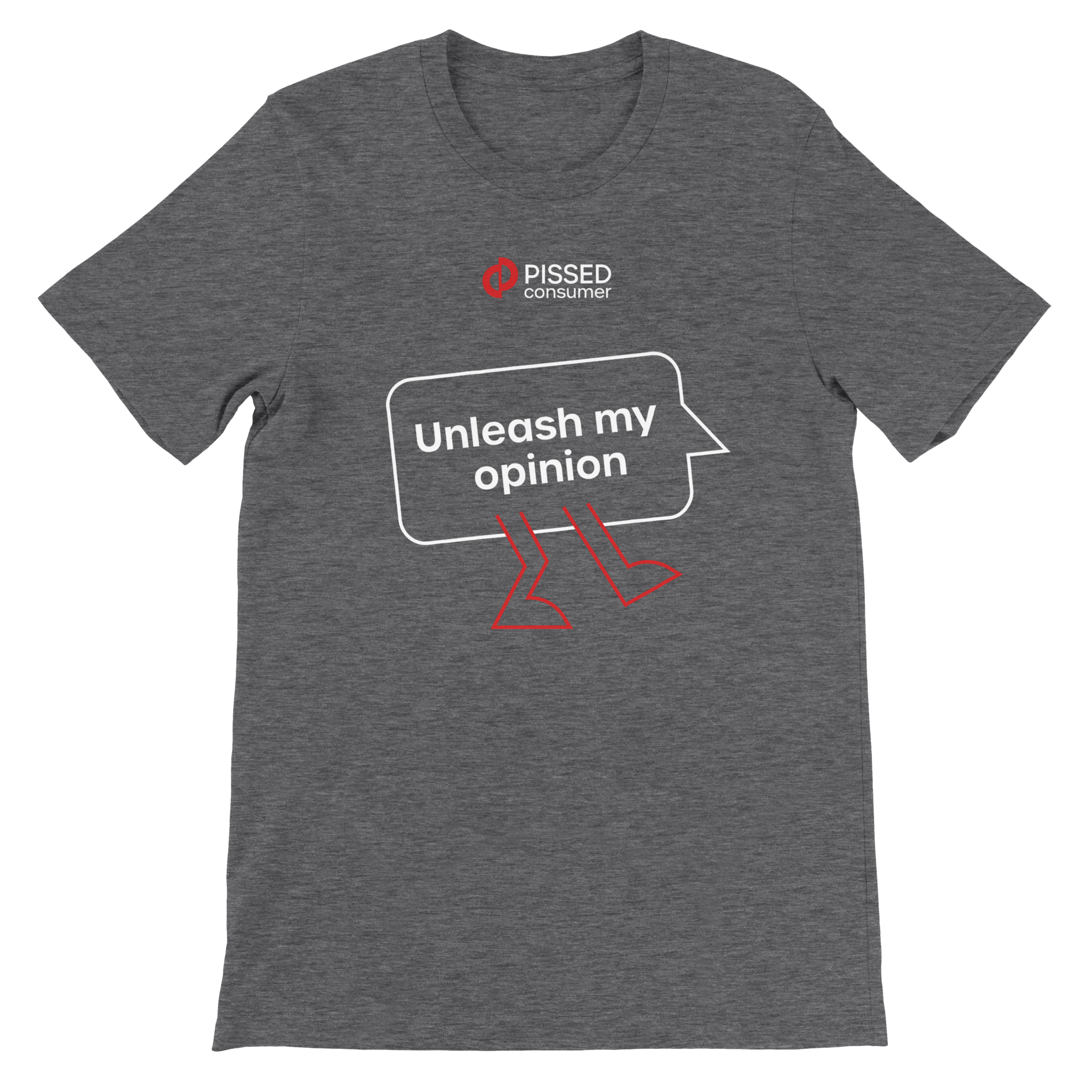 Unleash My Opinion Print T-Shirt- Image 8