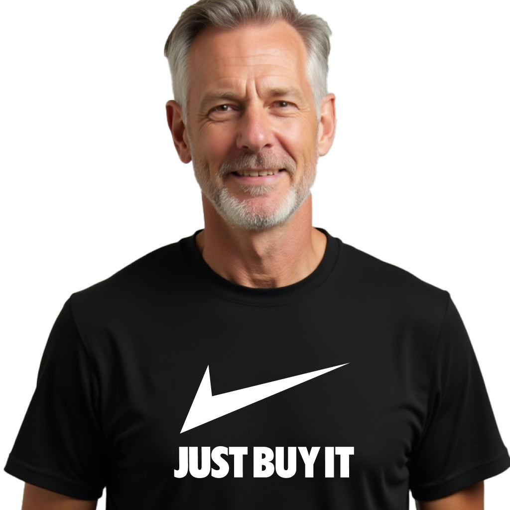 Just Buy It Print Unisex T-Shirt- Image 
