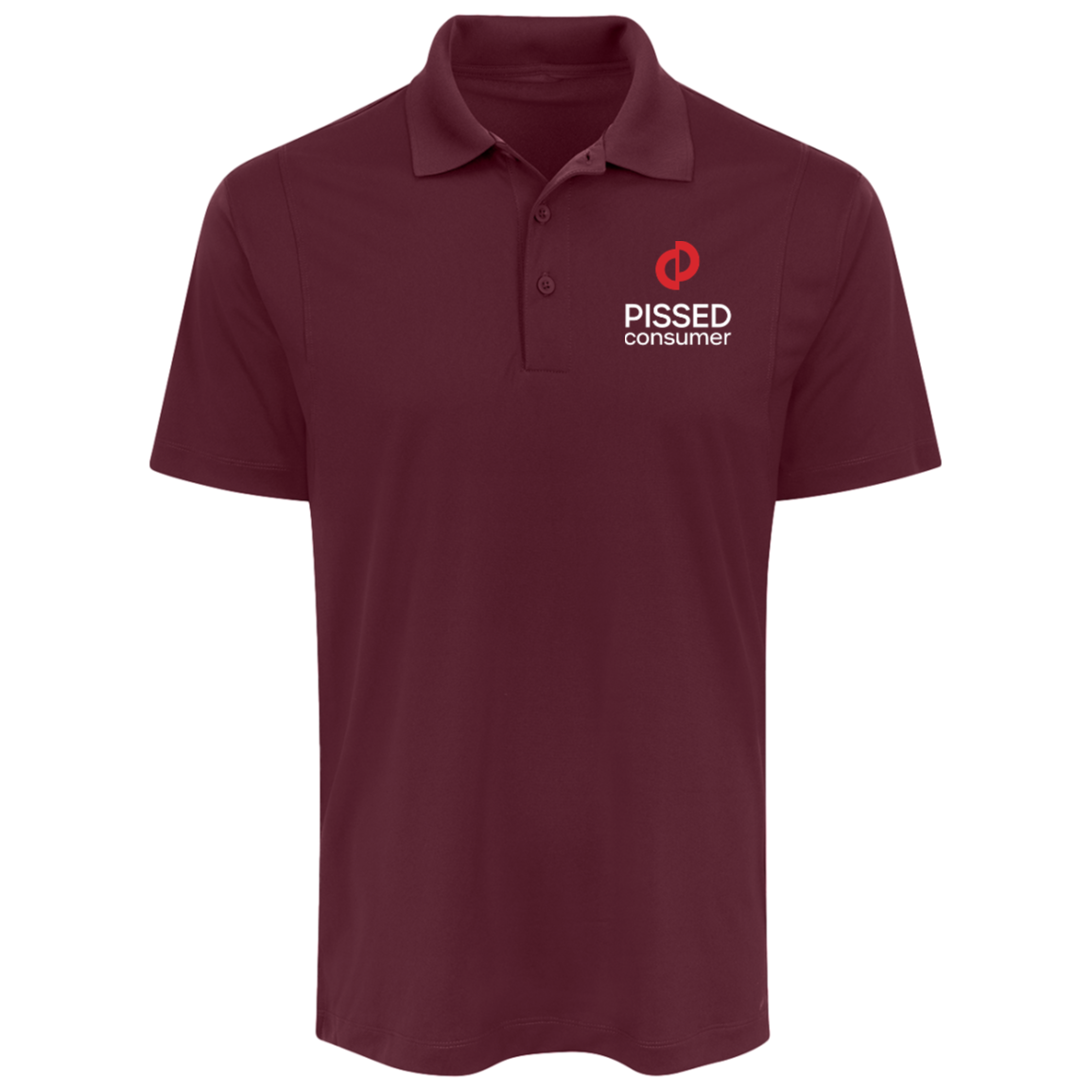 Pissed Consumer Print Unisex Polo Shirt- Image 14