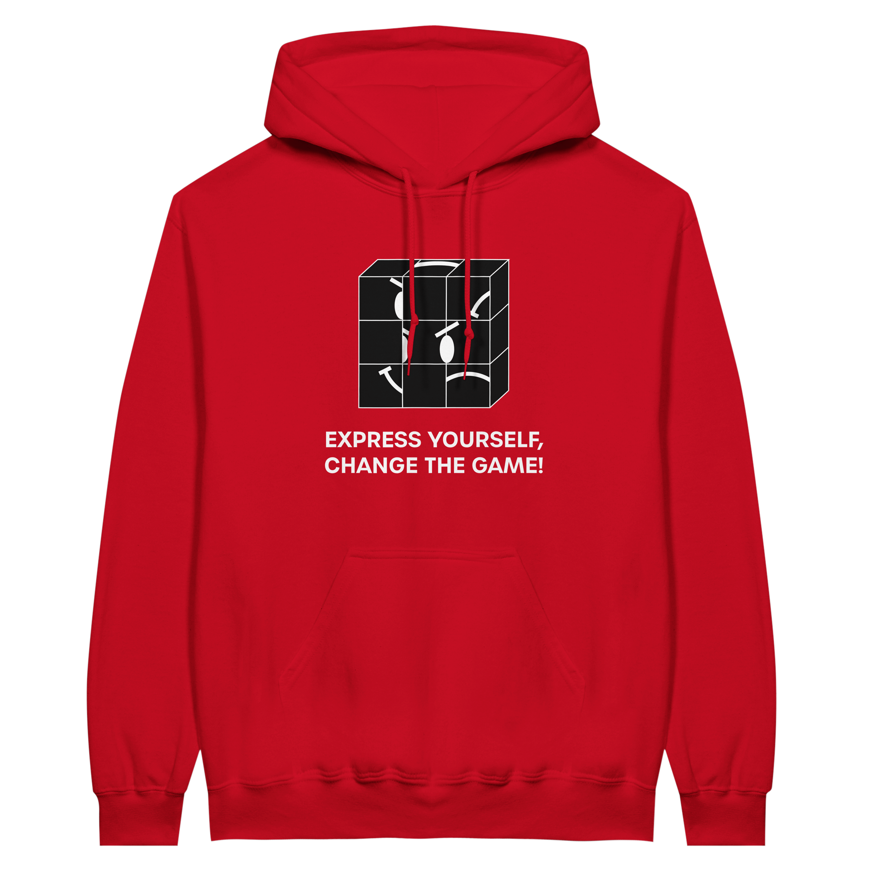 Change The Game Print Pullover Hoodie- Image 10