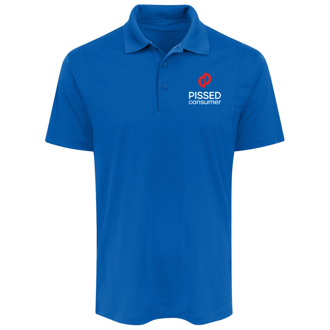 Pissed Consumer Print Unisex Polo Shirt- Image 4