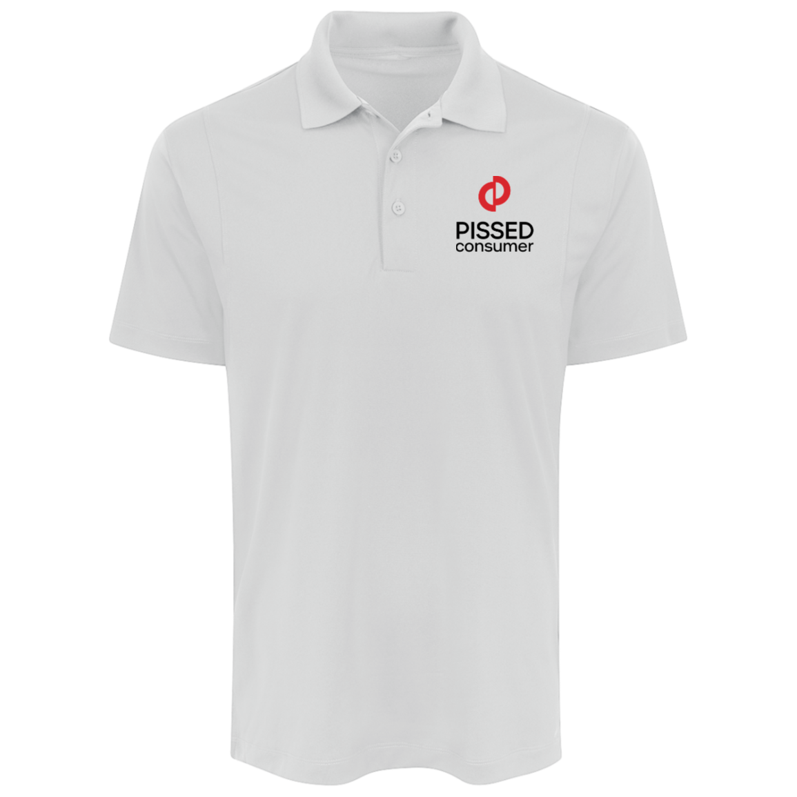 Pissed Consumer Print Unisex Polo Shirt- Image 6